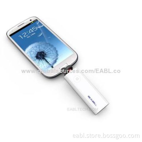 Micro USB Cable Power Bank for Mobile Phones/iPhone/iPad/Tablet PCs/MP3/MP4, 2,000mAh Capacity